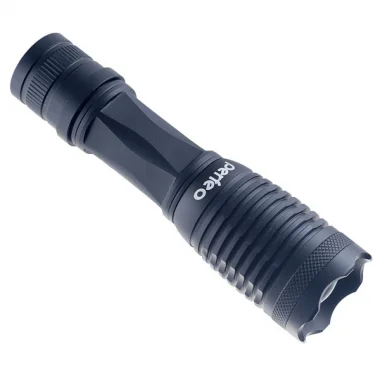 Perfeo Светодиодный фонарь LT-034-A Black, 600LM, аккумулятор 18650+3*AAA, Zoom, 5 режимов 1