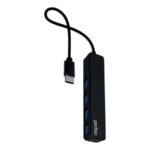 Perfeo USB C-HUB 4 Port, (PF-H039 Black) чёрный