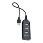 Perfeo USB-HUB 4 Port, (PF-H049 Black) чёрный