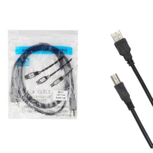 Кабель для принтера DL31 USB2.0 M/M с фильтром 1,5м (Black)  20pcs 1
