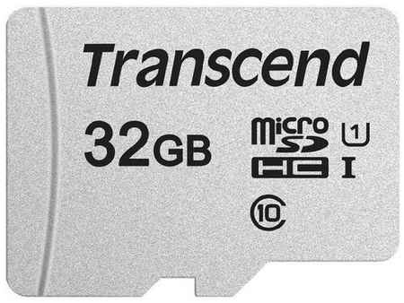 Флеш карта microSD 32GB Transcend microSDHC Class 10 UHS-1 U1, ( адаптера) 1