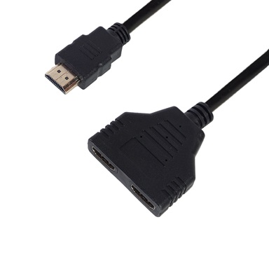 Переходник H02 (HDMI Splittle 1F/2M 30см) 1