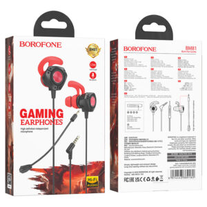 Наушники с микрофоном BOROFONE BM81 gaming (черный) 1