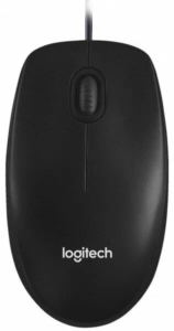 Мышь USB OPTICAL WIRED M100R DARK/GREY 910-006765 LOGITECH 1