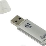 UFD 3.0/3.1 Smartbuy 064GB V-Cut Silver (SB64GBVC-S3)