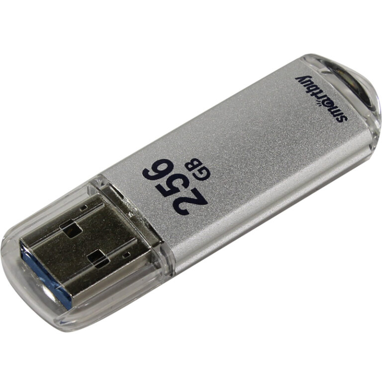 UFD 3.0/3.1 Smartbuy 256 GB V-Cut Silver (SB256GBVC-S3) 1