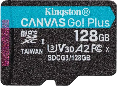 Флеш карта microSD 128GB Transcend microSDXC Class 10 UHS-I U3, V30, A1, (без адаптера), TLC 1