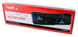 Клавиатура Havit HV-KB327 USB Gaming MultiMedia Wired  black