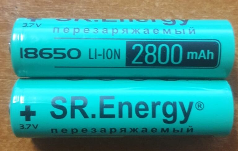 Аккумулятор SR.Energy 18650 2800 mAh ( 2800 ) 1