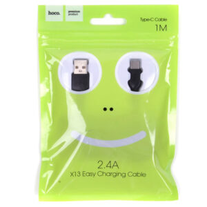 Кабель USB-Micro USB HOCO X13 Easy Type-C 1m black 1