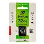 Карта памяти microSDHC  32GB Stelfors class 10/UHS-3  (+SD адаптер)