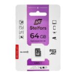 Карта памяти microSDXC  64GB Stelfors class 10/UHS-1  (без адаптера)