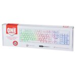 Клавиатура проводная с подсветкой Smartbuy ONE 251 USB белая (SBK-251U-W)/20