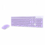 Комплект клавиатура+мышь мультимедийный Smartbuy ONE 250288AG бело-сиреневый (SBC-250288AG-WV) /20