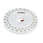 Светодиодный фонарь 48 LED с карабином для подвешивания Smartbuy 3AA, белый (SBF-8254-W)/120