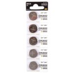 Батарейки Xiaomi ZMI Button Battery CR2032 (5 шт.)