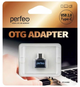 OTG Adapter Perfeo PF-VI-O008 черн 1