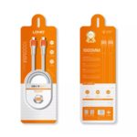 LDNIO LC632C/ USB кабель PD: Type-C--Type-C/ 2m/ 65W/ медь/ Нейлоновая оплетка/ Gray