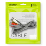 Кабель соединительный Smartbuy 3xRCA (M) - 3xRCA (M), 3,0 м, в пакете (KA-233-125)/50
