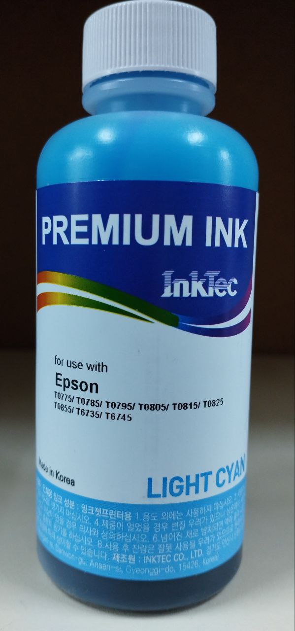 Чернила InkTec (E0010) для Epson R200/R270 (T0825), CL, 0,1 л. (ориг.фасовка) 1