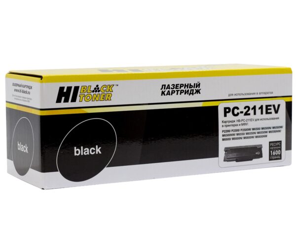 Картридж Hi-Black (HB-PC-211EV) для Pantum P2200/P2207/P2507/P2500W/M6500/6550/6607, 1,6К