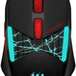 Беспроводная игровая мышь Horrodine GM-237 черный,6кнопок,3200dpi,радужн