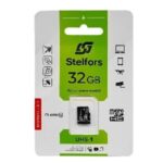Карта памяти microSDHC  32GB Stelfors class 10/UHS-1 (без адаптера)
