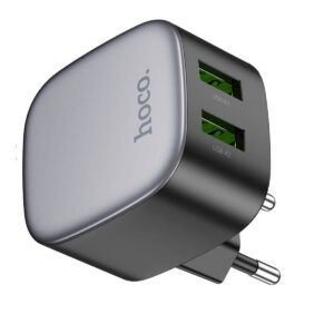 СЗУ 1USB+1USB-C 3.0A PD 20W+QC3.0 быстрая зарядка для Hoco CS32A (Black) 1