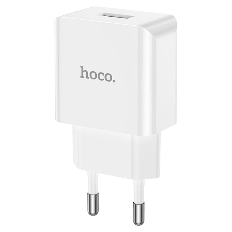 СЗУ 1USB 2.1A для Lightning 8-pin Hoco C106A 1м (White) 1