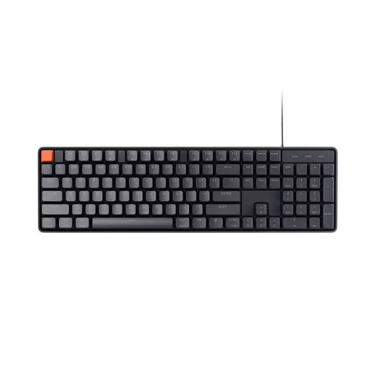 Механическая проводная клавиатура Xiaomi Wired Mechanical Keyboard (JXJP01MW), Red Switc, black 1