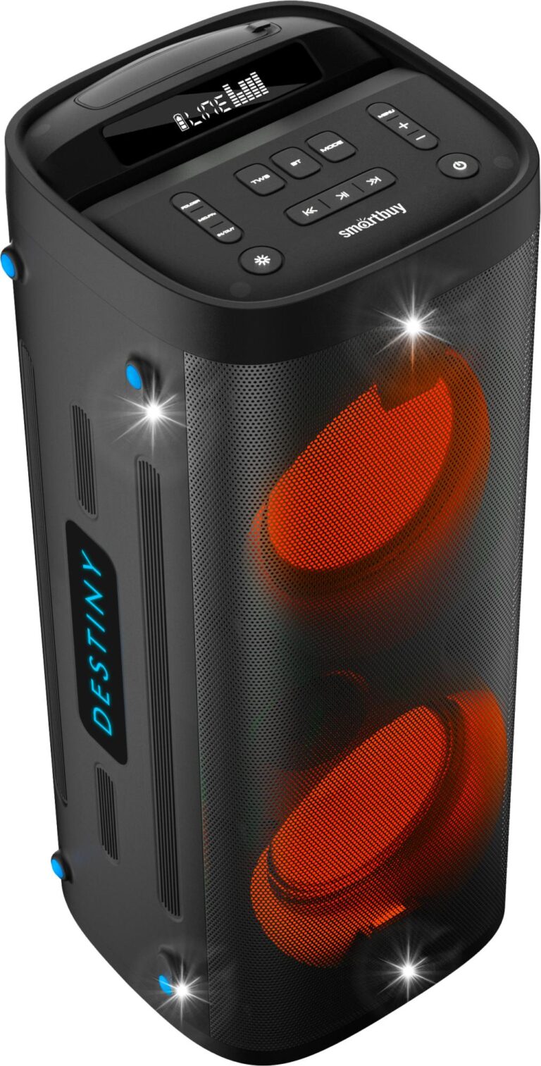 Акустическая система 2.0 SmartBuy DESTINY, 140Вт, BT, MP3, FM, 2 беспр.микрофона, ПДУ (SBS-5700) 1