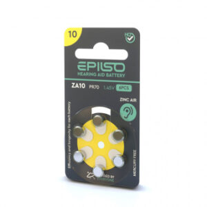 Элементы питания EPILSO ZA10 (PR70) 6BC 1.45V воздушно-цинковые (6/60/600/3000) 1
