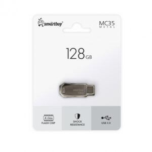 UFD 3.0 SmartBuy 128GB MC35 Metal Dual Type-C/Type-A (SB128GBMC35) 1