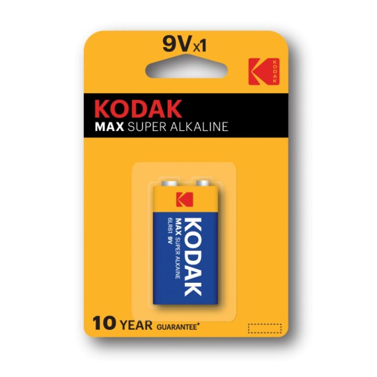 KODAK 6LR61/1BL MAX Super Alkaline 1