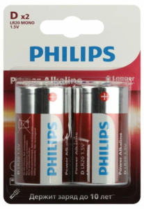 Philips LR20/2BL Power Alkaline 1