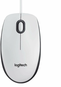 Мышь Logitech Mouse M100 USB White Ret 1