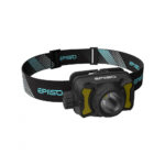 Фонарь EPILSO EPF-125 (налобный, CREE XPG 5W + COBx2, 1x1200mAh, 5В (USB), пластик, + работа от ААА)