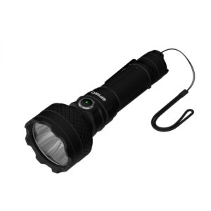 Фонарь EPILSO EPF-235 (карманный, 4x Luminus SST40, 10W , 3.7V 4.0Ah, 5В (USB), металл, аккум. 21700 1