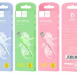 Кабель USB - Lightning DENMEN D07L (Pink) 1м