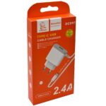 СЗУ Denmen DC09T-W + Type-C White