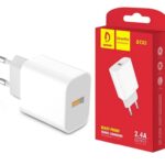 СЗУ Denmen DC03 Charger EU Single USB White