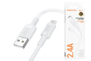 BOROFONE BX111/ USB кабель Micro/ 1m/ 2.4A/ White 1