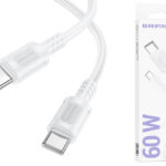 BOROFONE BX111/ Кабель Type-C-Type-C/ 1m/ 60W/ White