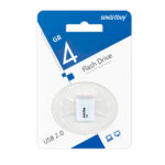 UFD 2.0 Smartbuy 004GB LARA White (SB4GBLara-W)