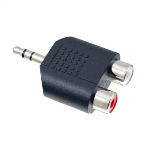PERFEO Переходник Jack 3.5 мм (стерео) вилка - 2xRCA розетка (A7012) 1
