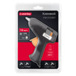 Пистолет клеевой электрич.,10 Вт,D=7 мм, алюмин.сопло, шнур 1 м, Smartbuy tools