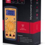 Мультиметр DT321B, противоуд., многофункц., в комплекте щупы, эл. питания, Smartbuy Tools