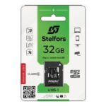 Карта памяти microSDHC  32GB Stelfors class 10/UHS-1 (+SD адаптер)
