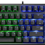 Механическая клавиатура Axeman GK-302 RU,Rainbow,104+FN,кр.свитчи DEFENDER