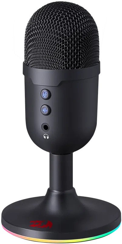 Игровой стрим микрофон Pulsar GM303 USB,RGB Redragon 1